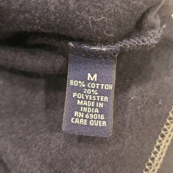 Consensus Men's Navy Seal Color Game Day Fleece Quarter Zip Sweatshirt Medium NW - Picture 9 of 12